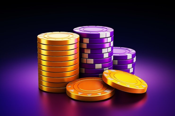 Caribbean Stud Poker table on megasloto login with five cards dealt and dealer's hidden card
